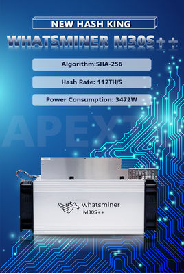 Горнорабочий 31W/T Whatsminer M30S+112T USB 2,0 DDR2 высокая Hashrate
