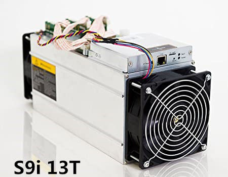 Горнорабочий Bitcoin прямоугольника S9i 13t 1290W Antminer