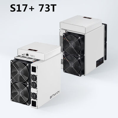 Подержанное S17+ 73T 2920W SHA горное оборудование 256 Bitcoin