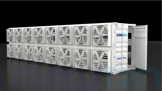 Горнорабочий более contanier 40ft модульного центра данных 1MW-BOX профессиональная
